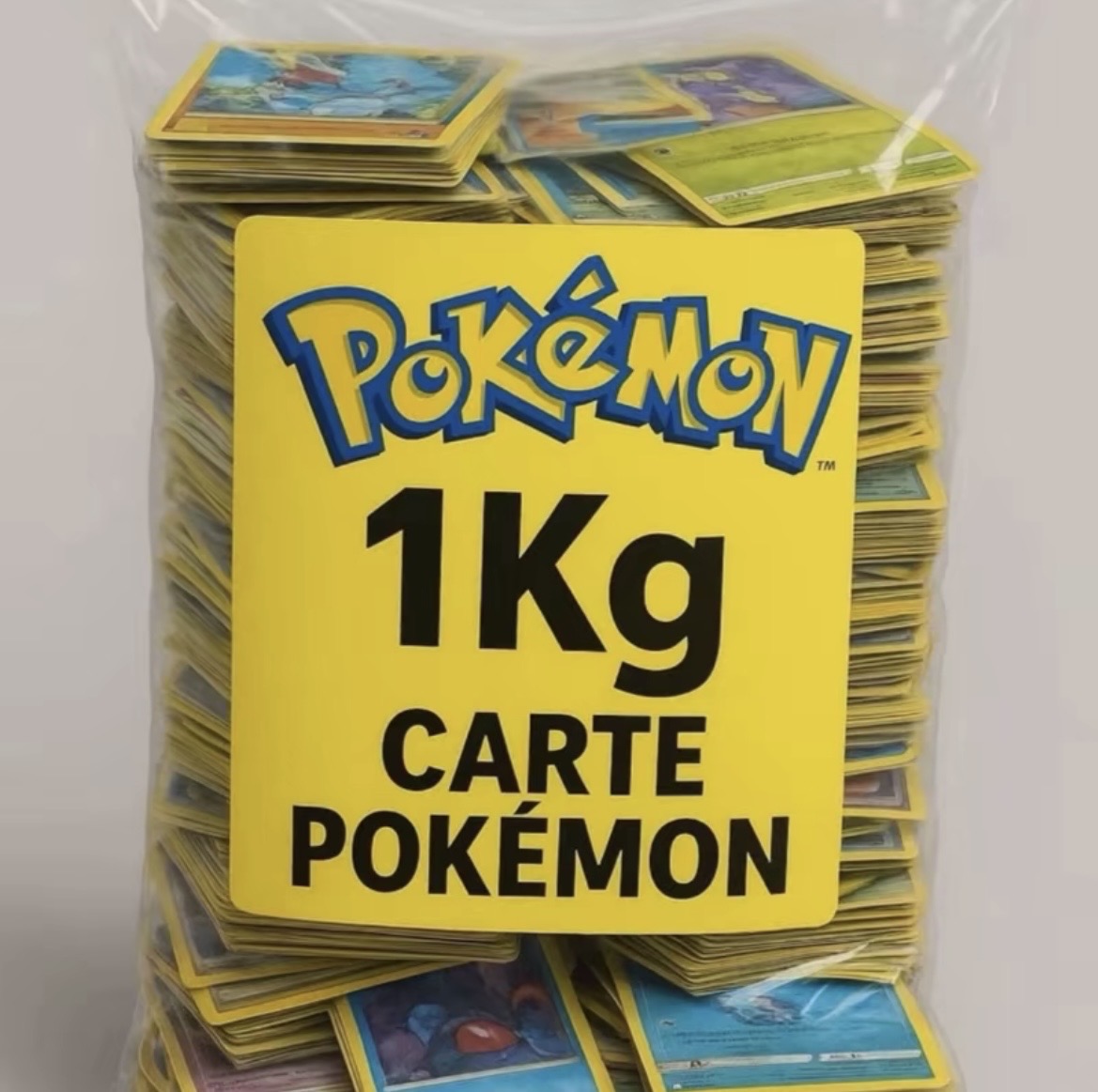 1 KG di Carte Pokémon