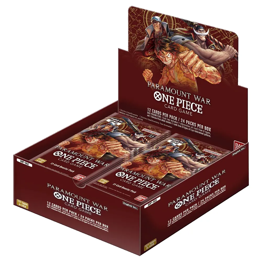 One Piece Card Game Box Paramount War OP-02 (ENG)