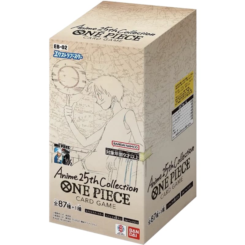 One Piece Card Game Box - Extra Booster Anime 25th Collection EB-02 (JP)