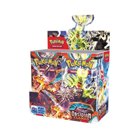 Scarlatto & Violetto Display Box da 36 Buste Pokémon Obsidian Flame (ENG)