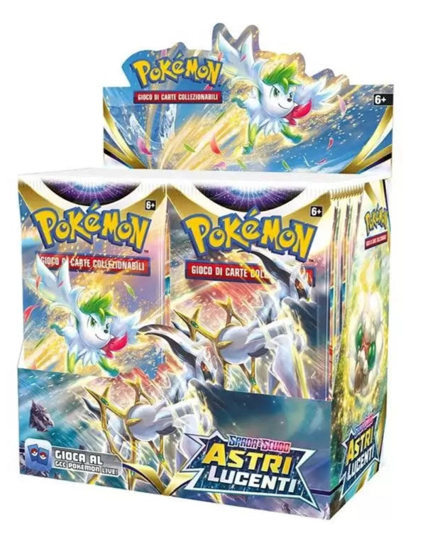 Sword and Shield Display Box 36 Packs Pokémon Brilliant Stars (IT)