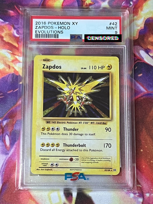 Zapdos (ENG) HOLO PSA 9