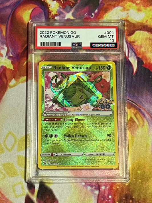 Radiant Venusaur PG0 004  (ENG) PSA 10 MINT