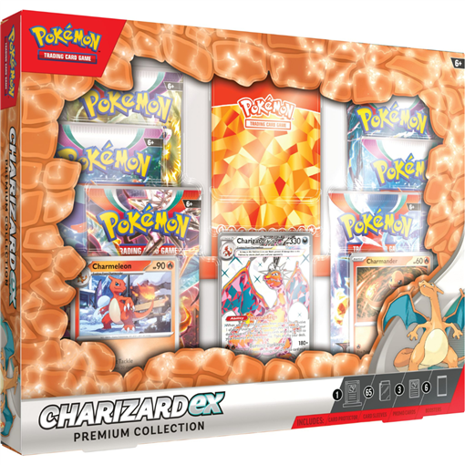 Charizard ex Tetracrystal Premium collection italiano