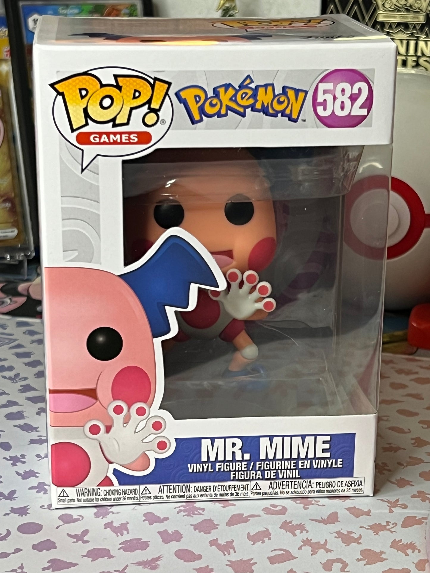 Funko Pop Mr. Mime VINYL FIGURE 582