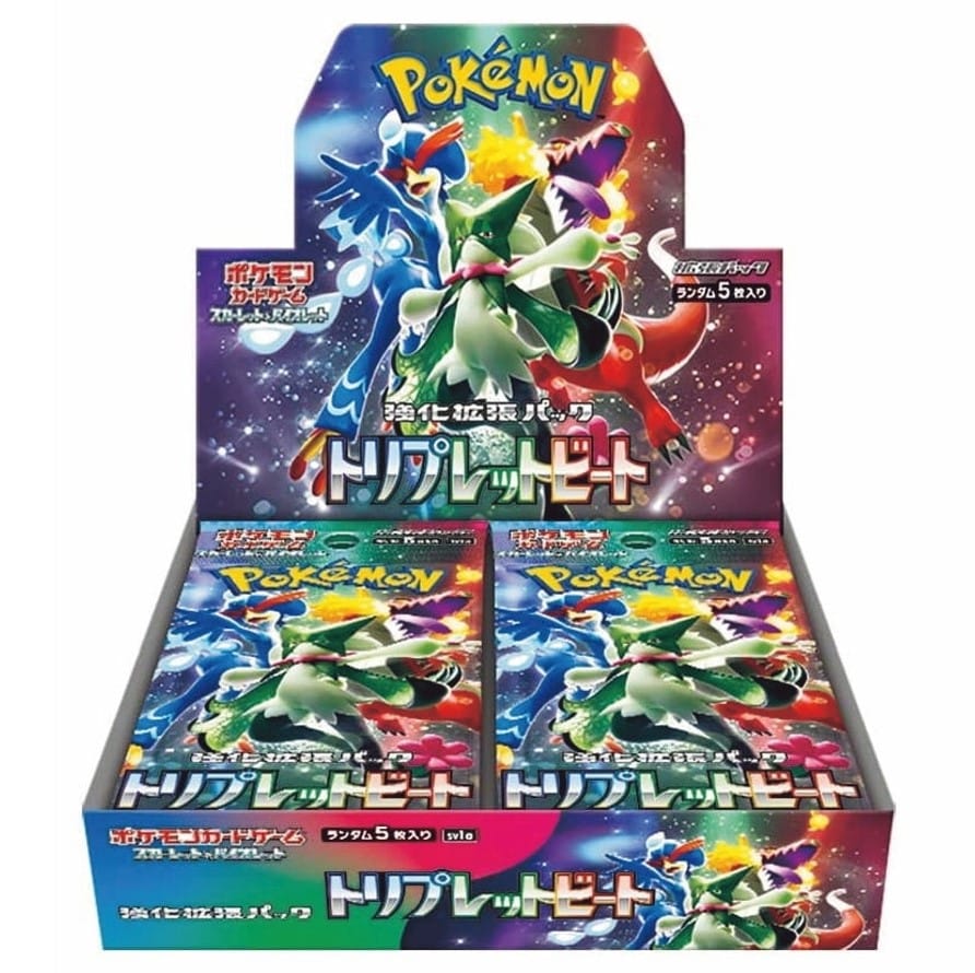 Box Pokémon Triplet Beat Display 30 Buste JP