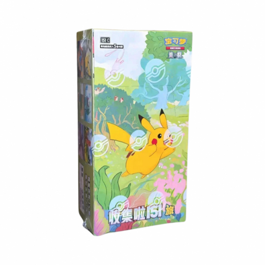 Pokémon Collect 151 Journey - Display da 15 Buste (CN)