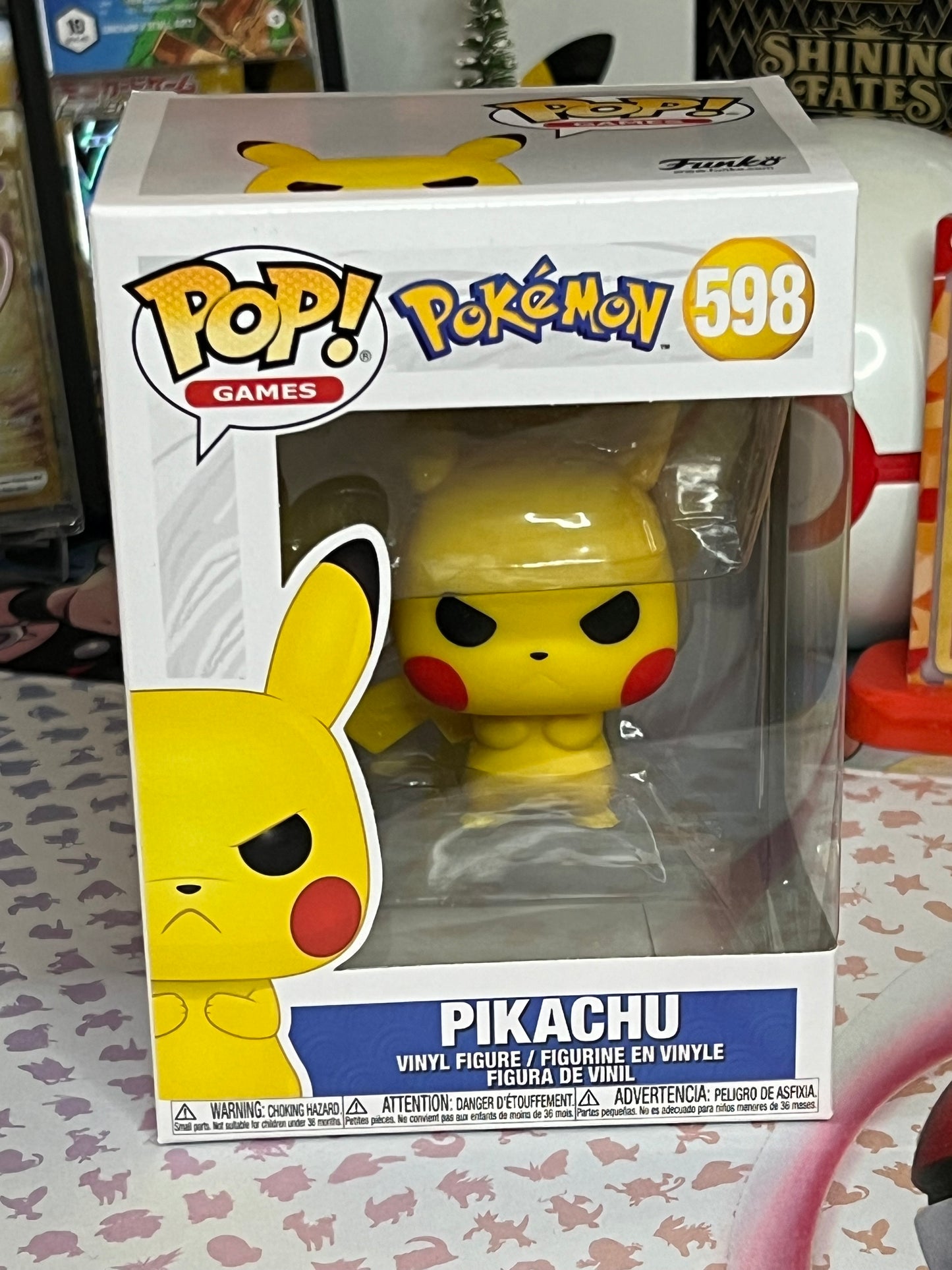 Funko Pop Pikachu VINYL FIGURE 598