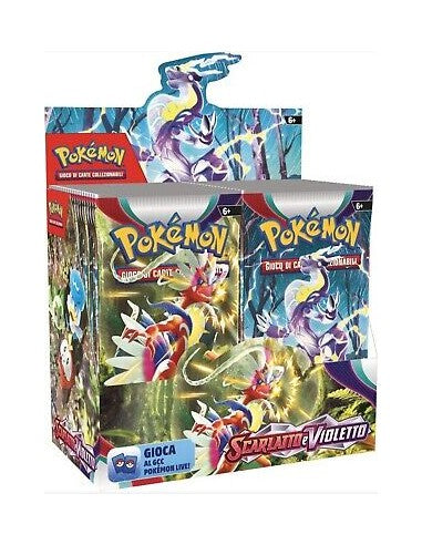 Scarlatto & Violetto - Display Box da 36 Buste Pokémon (IT)