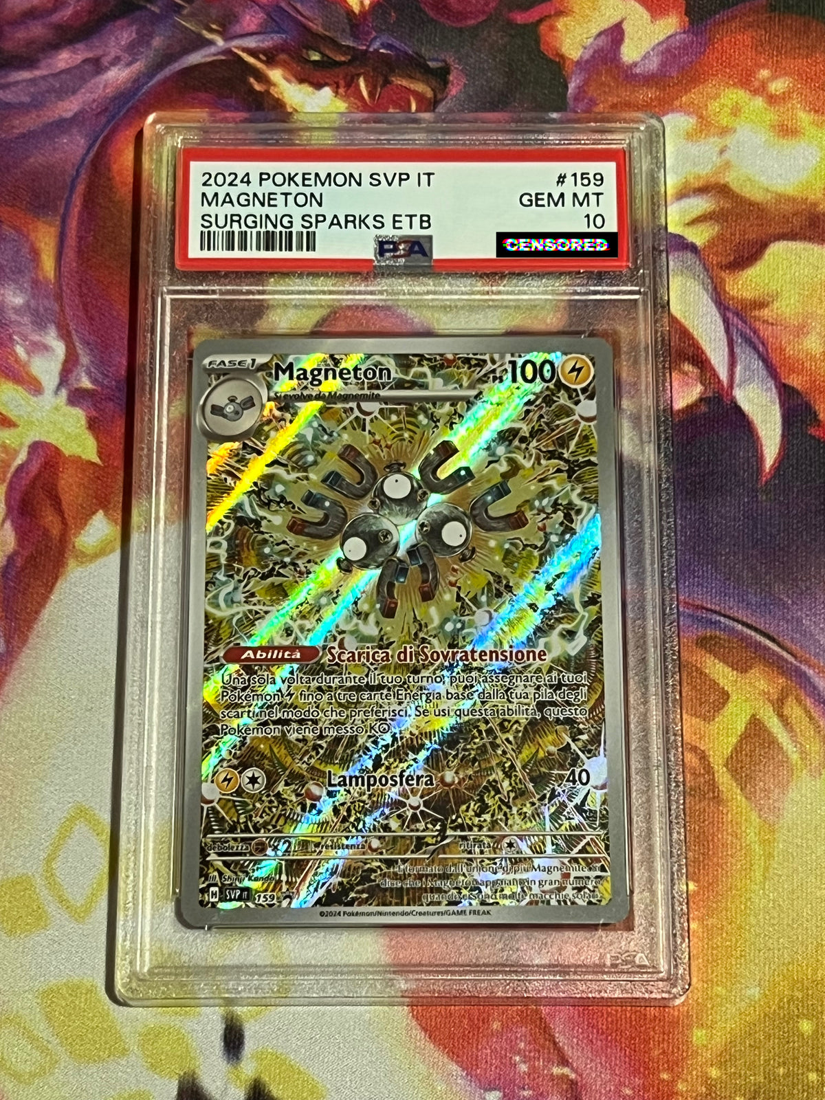 Magneton Promo SVP 159 (ITA) PSA 10 MINT