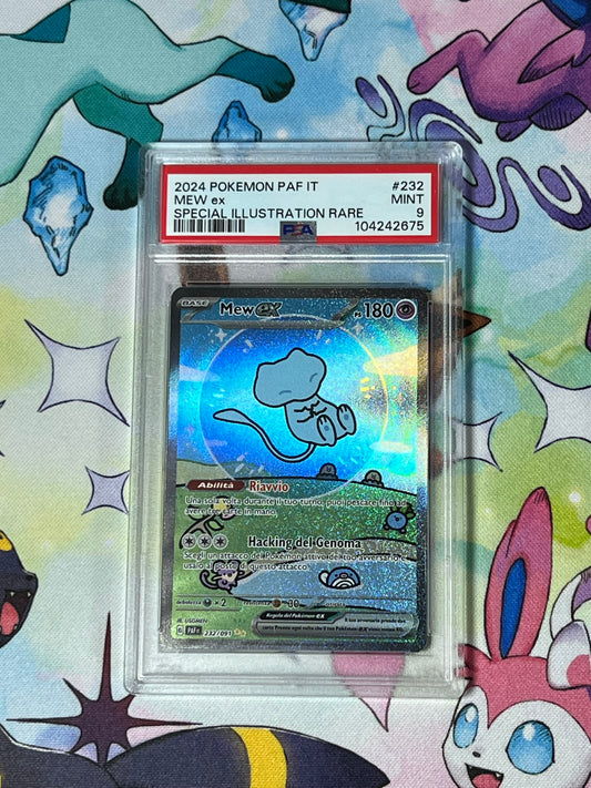 Mew ex Alternative Art 232/091 (IT) PSA 9 MINT