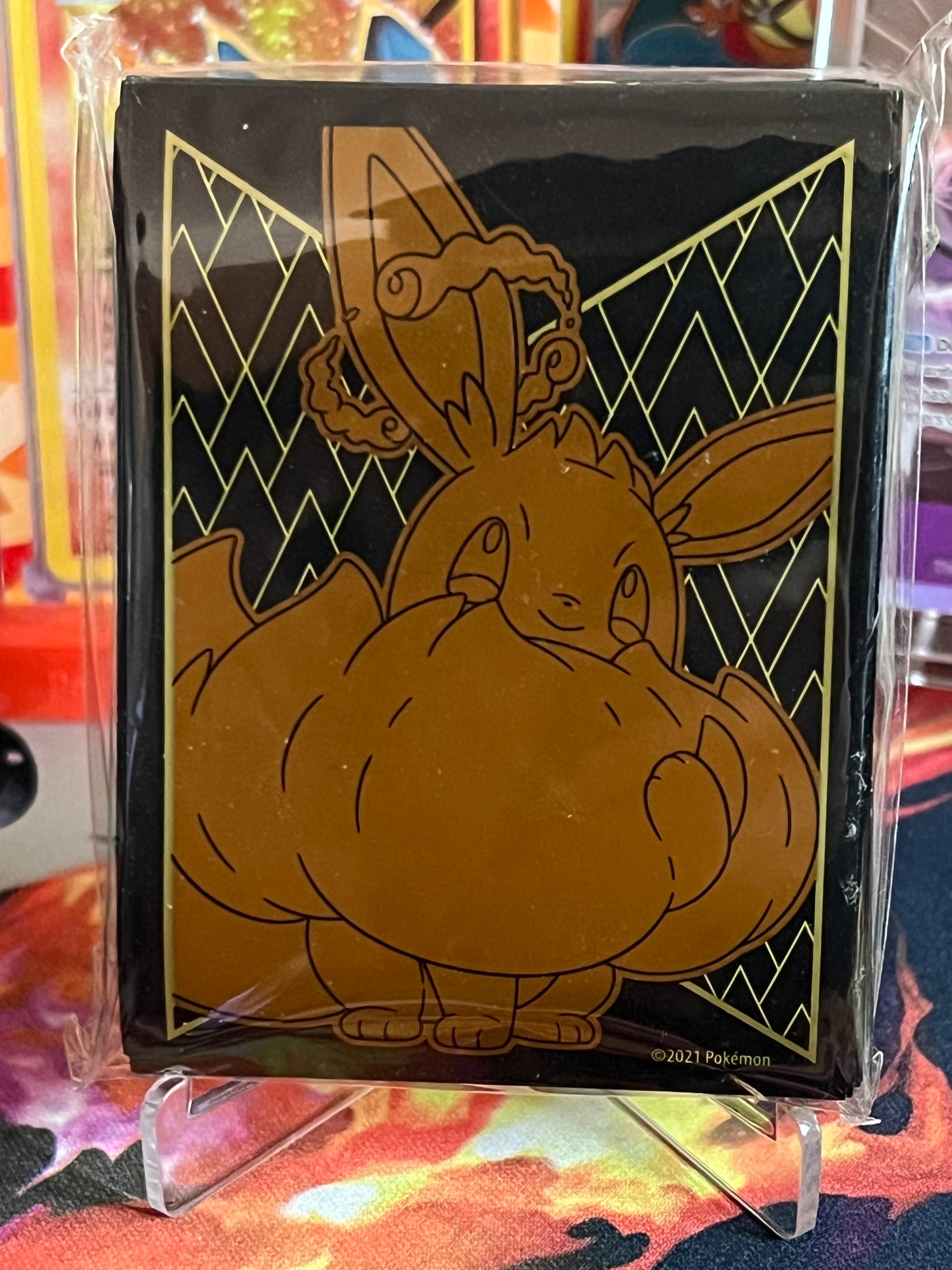 shining fates card sleeves Amazon.com: Pokemon Eevee Gigamax Vmax - Card Sleeves - Pack of 65