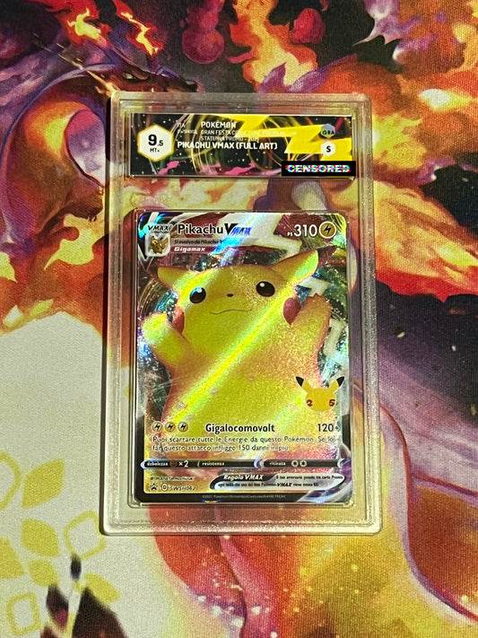 Pikachu VMAX Full Art (IT) GRAAD 9.5 MINT