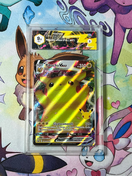 Pikachu VMAX Full Art (IT) GRAAD 9.5 MINT