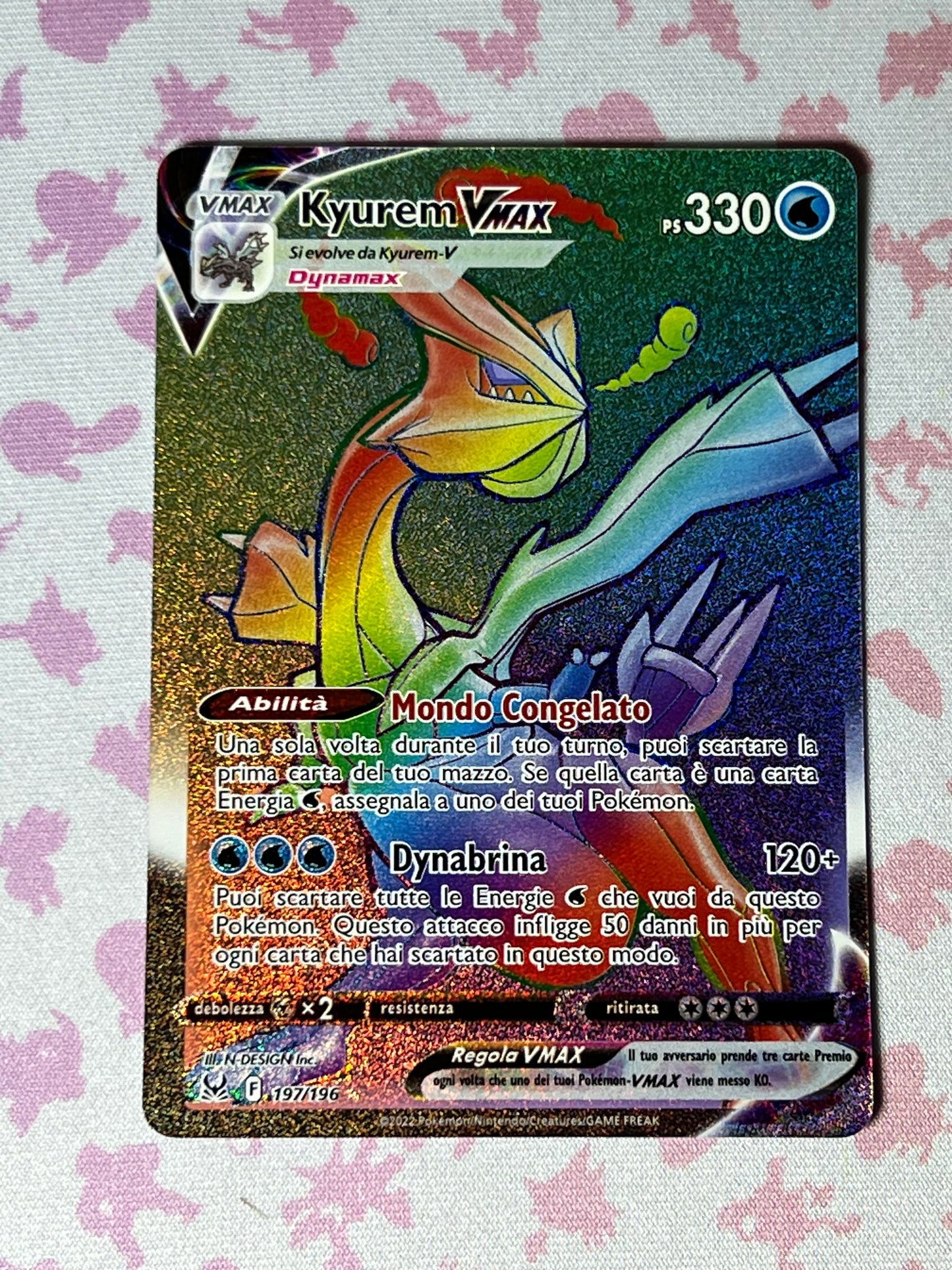 Kyurem VMAX 197/196 Hyper - Origine Perduta (IT) NM 