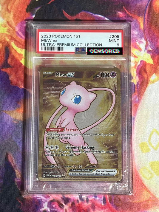 Mew Metal Gold (ENG) PSA 9 MINT