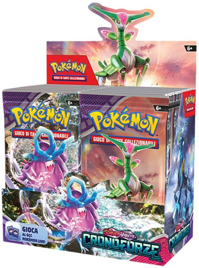 Scarlatto & Violetto - Pokémon Cronoforze Display 36 Buste (IT)