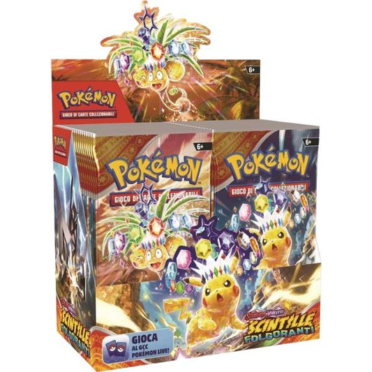 Scarlatto & Violetto - Pokémon Scintille Folgoranti Display 36 Buste (IT)
