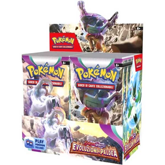 Spada e Scudo - Pokémon Evoluzioni a Paldea Display 36 Buste (IT)