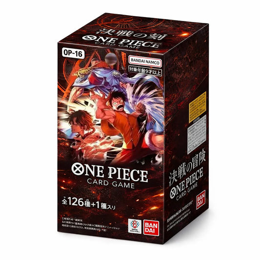 One Piece Card Game Box - The Time of Battle OP-16 Display 24 buste (JP)